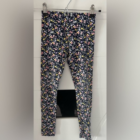 🎁George: Girls Floral Leggings- Size M🎁 - Picture 1 of 3